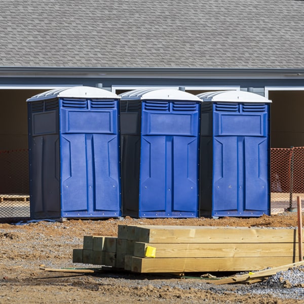 do you offer hand sanitizer dispensers inside the portable restrooms in Kaweah California